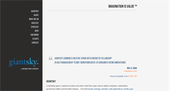 Desktop Screenshot of giantsky.com